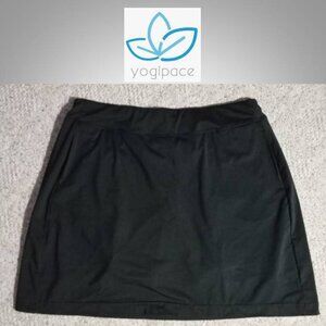 Yogipace black skort women's size XL